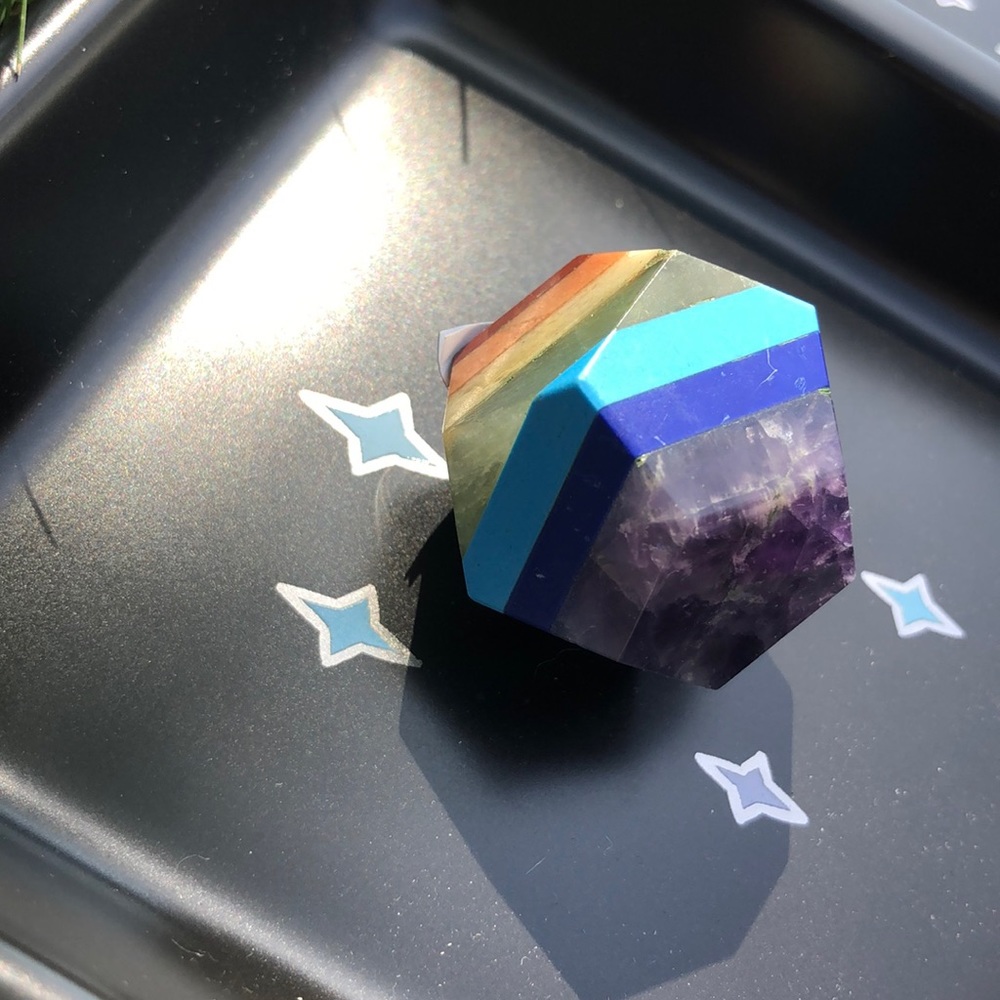 Stunning chakra crystal